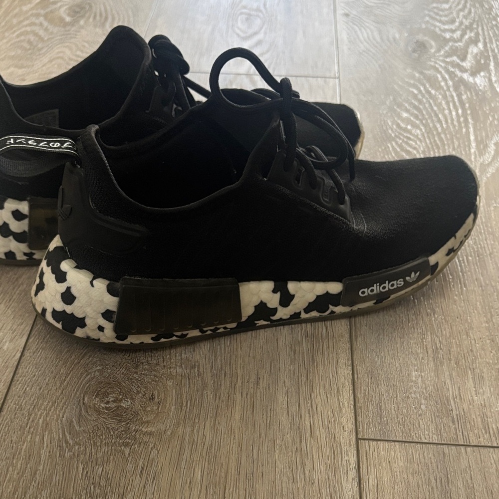 Adidas womens Black and White Sneakers